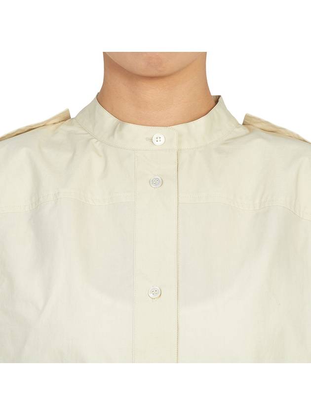 Women's Shirt NEPTUNE SNW 1109 DOVE - STUDIO NICHOLSON - BALAAN 6