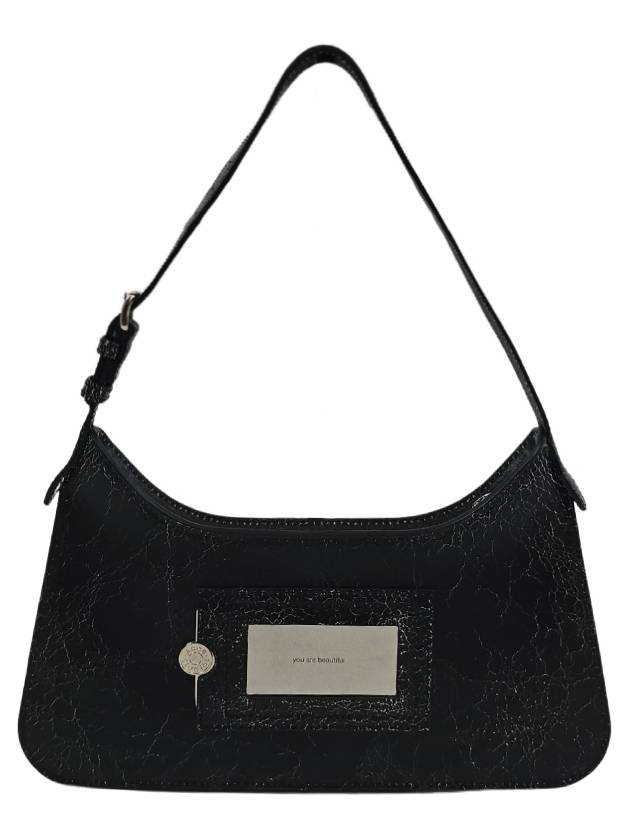 Platt Small Shoulder Bag Black - ACNE STUDIOS - BALAAN 3