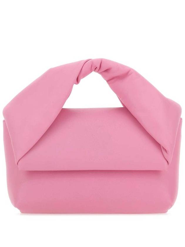 Twister Leather Medium Tote Bag Pink - JW ANDERSON - BALAAN 2