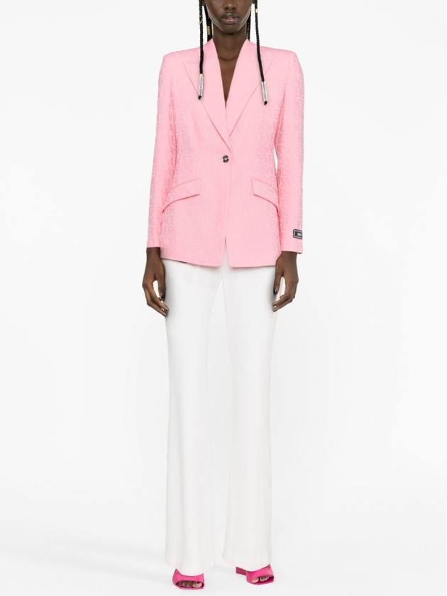 Suit Jacket 10090951A081981PN50 Pink - VERSACE - BALAAN 3