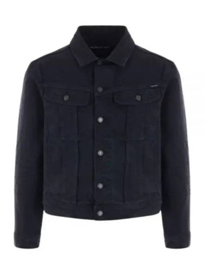 Cotton Jacket Blue - TOM FORD - BALAAN 2