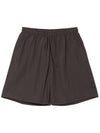 Simple Plain Taslan Shorts Charcoal - ELIMENO - BALAAN 2