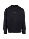 Logo Sweatshirt Sweatshirt Black - VALENTINO - BALAAN.