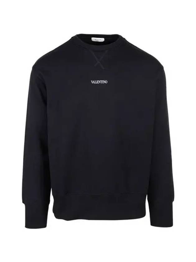 Logo Sweatshirt Sweatshirt Black - VALENTINO - BALAAN.