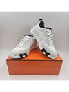 Men s Bouncing Sneakers White Navy 44 H221898ZH91400 - HERMES - BALAAN 6