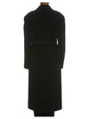 Tresa Belted Virgin Wool Coat Black 20160129 013 - MAX MARA SPORTMAX - BALAAN 6