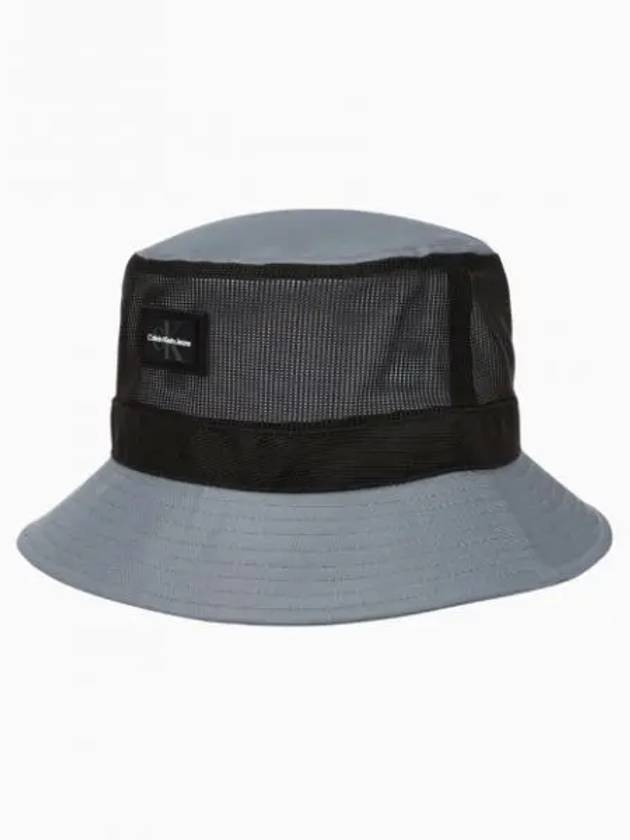 Jeans Sports Essential Bucket Hat Grey - CALVIN KLEIN - BALAAN 1