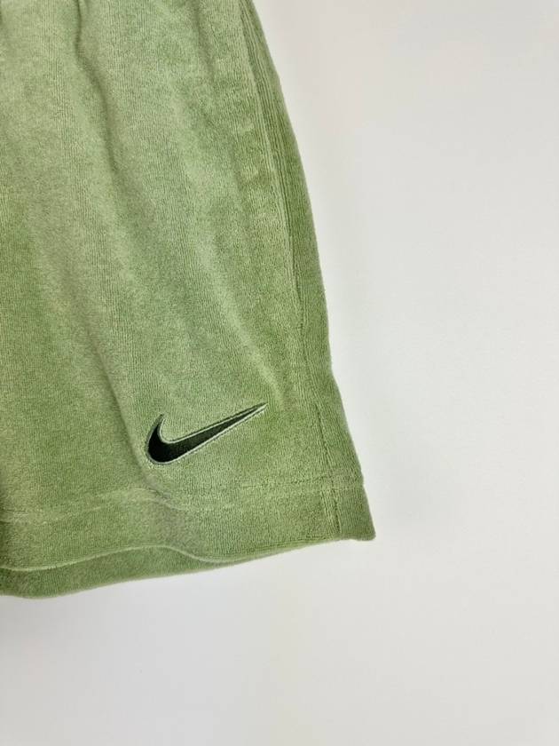 Sportswear Terry Shorts Olive - NIKE - BALAAN 4