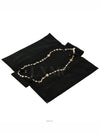 100th Anniversary Stone Long Necklace Pearl CC Logo Chain - CHANEL - BALAAN 10