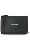 Logo Everyday Pouch Bag Black - BALENCIAGA - BALAAN 2