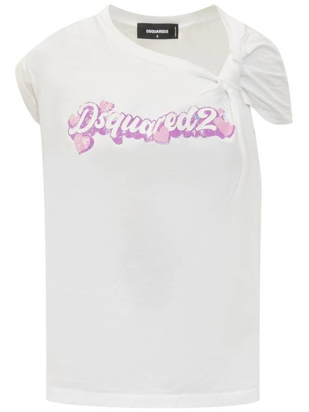 logo print tshirt S72GD0498S24668 - DSQUARED2 - BALAAN 2