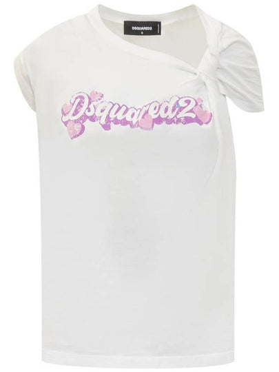 logo print tshirt S72GD0498S24668 - DSQUARED2 - BALAAN 2