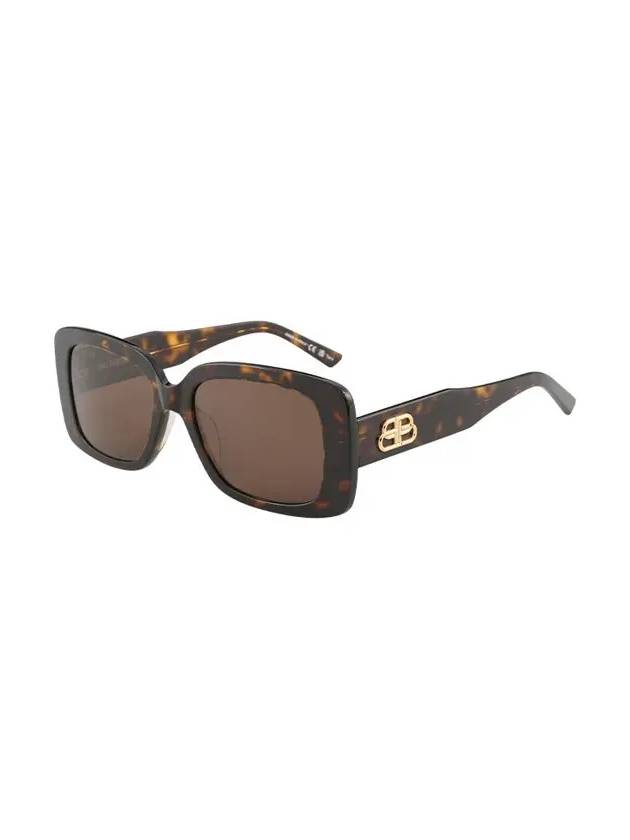 Eyewear BB Logo Square Sunglasses Brown - BALENCIAGA - BALAAN 4