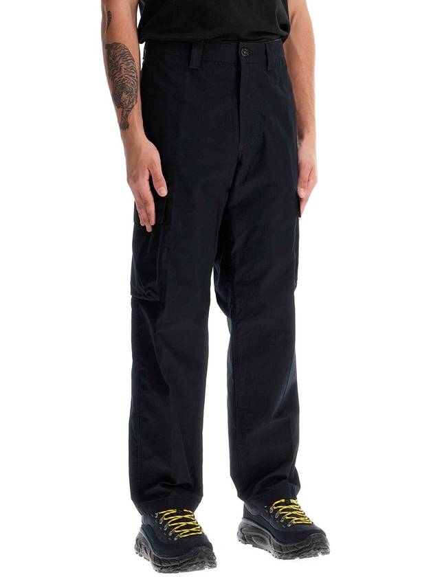 Compass Badge Straight Pants Black - STONE ISLAND - BALAAN 3