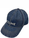 Union Wash Baseball Ball Cap Blue - CELINE - BALAAN 2