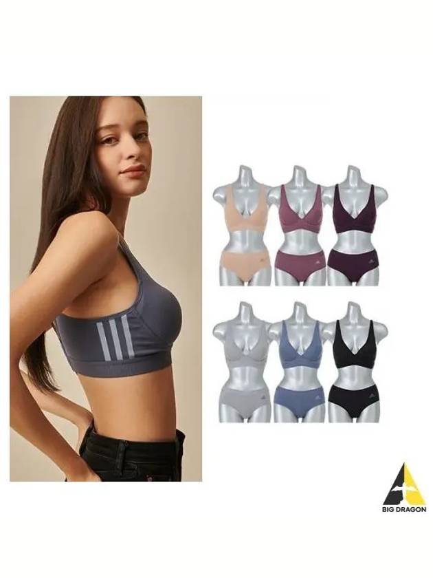 adidas UNDERWEAR performance women s 5th bra and panties 12 types package - ADIDAS - BALAAN 1