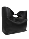 The Bow Large Tote Bag Black - ALEXANDER MCQUEEN - BALAAN 2