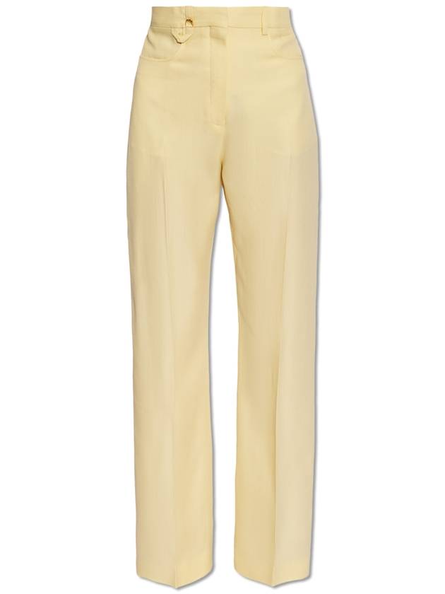 Short Pants 241PA003 1359 205 YELLOW - JACQUEMUS - BALAAN 2