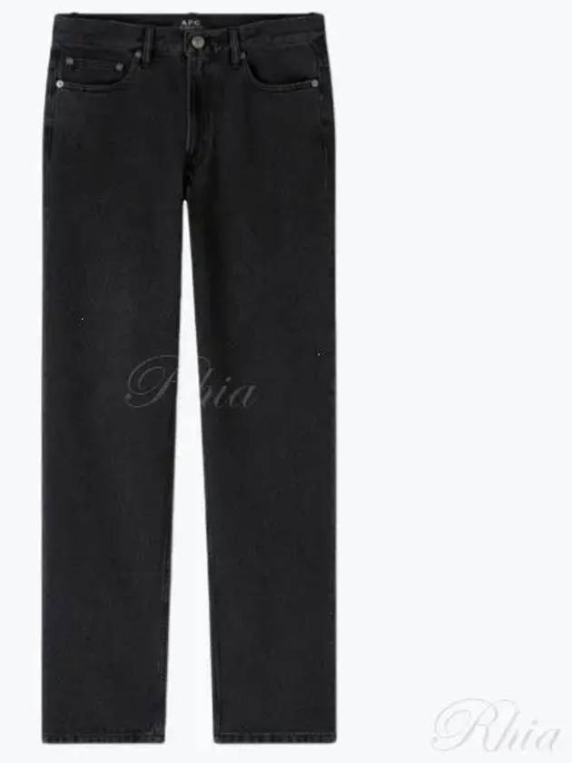 Men's Martin Straight Jeans Black - A.P.C. - BALAAN 2