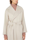 Olivia Wool Single Coat Ecru - MAX MARA - BALAAN 5