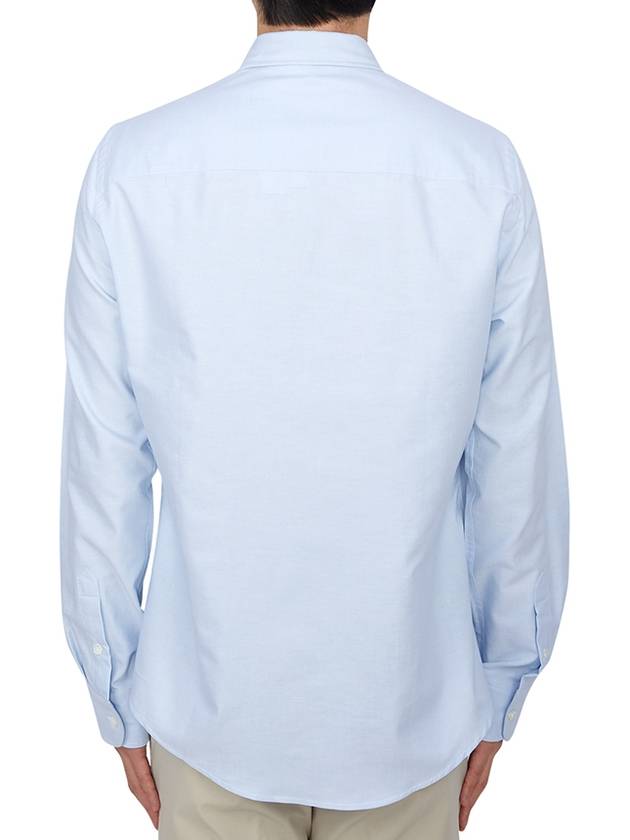 De Coeur Long Sleeve Shirt Light Blue - AMI - BALAAN 4