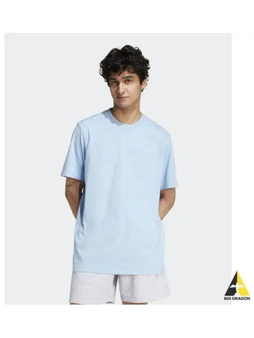 adidas Beach Day Tee Sky Blue JC6541 - ADIDAS - BALAAN 1