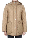 Diamond Quilted Nylon Jacket Archive Beige - BURBERRY - BALAAN 2