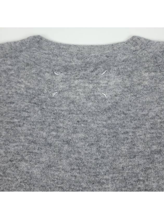 Lambswool Sweater Knit Top Grey - MAISON MARGIELA - BALAAN 5