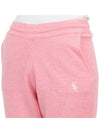 Training Cashmere Track Pants Pink - SPORTY & RICH - BALAAN 9