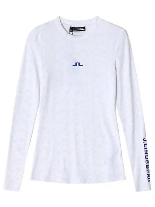 GWJT08474 A036 Tekla Crew Neck Golfwomen's Long Sleeve T-Shirt - J.LINDEBERG - BALAAN 2