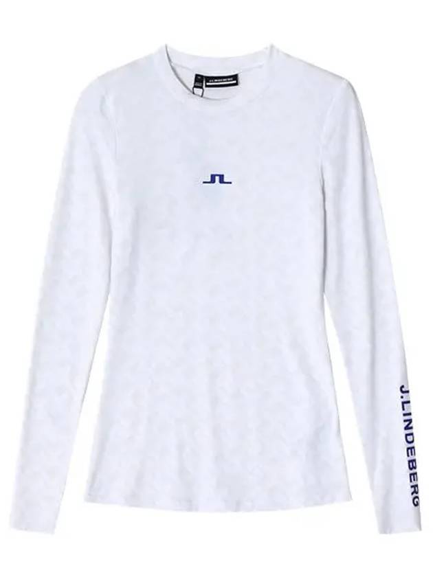 GWJT08474 A036 Tekla Crew Neck Golfwomen's Long Sleeve T-Shirt - J.LINDEBERG - BALAAN 3