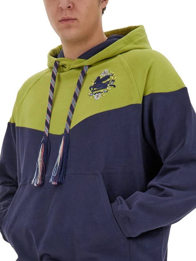 Etro Hooded Sweatshirt With Logo - ETRO - BALAAN 4