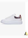 Larry Oversized Leather Low Top Sneakers White - ALEXANDER MCQUEEN - BALAAN 2