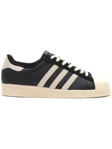 Superstar 82 Low Top Sneakers Black White - ADIDAS - BALAAN 1