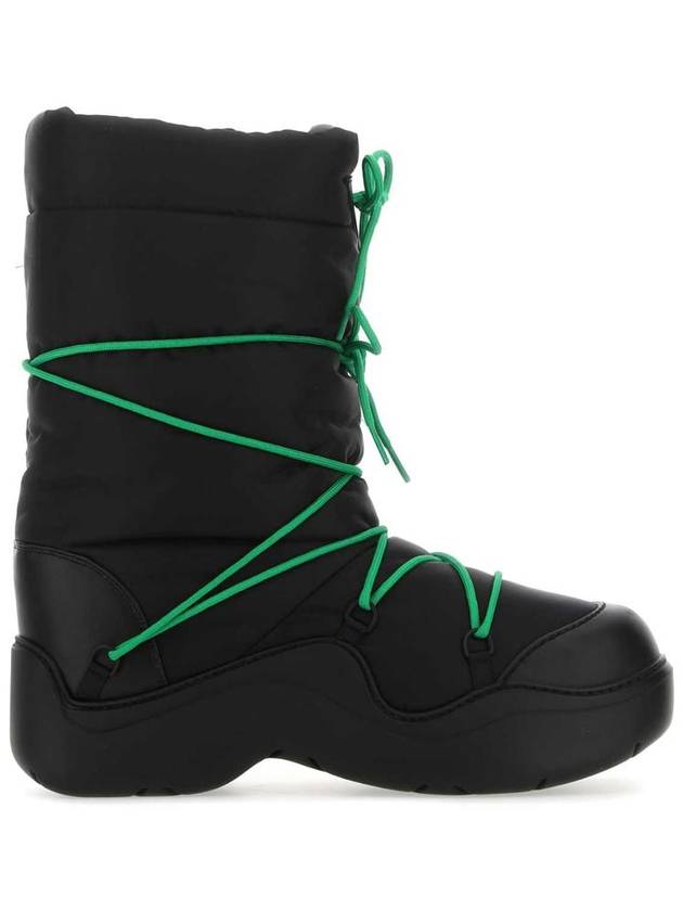 Black nylon Puddle Bomber boots - BOTTEGA VENETA - BALAAN 2