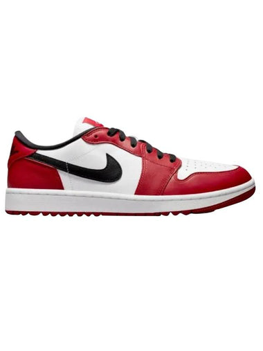 Air Jordan 1 Golf Low Top Sneakers Red - NIKE - BALAAN 1