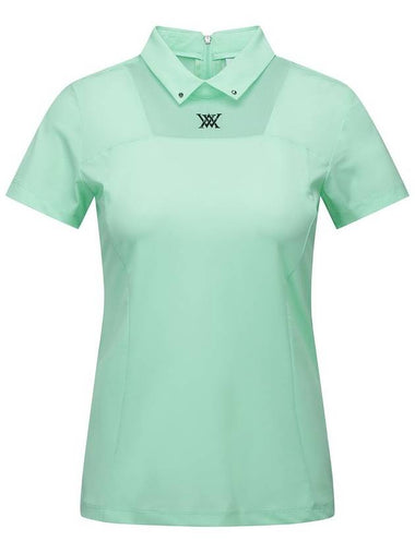 WOMEN MASH BLOCK POINT SHORT T SHIRTLN - ANEWGOLF - BALAAN 1