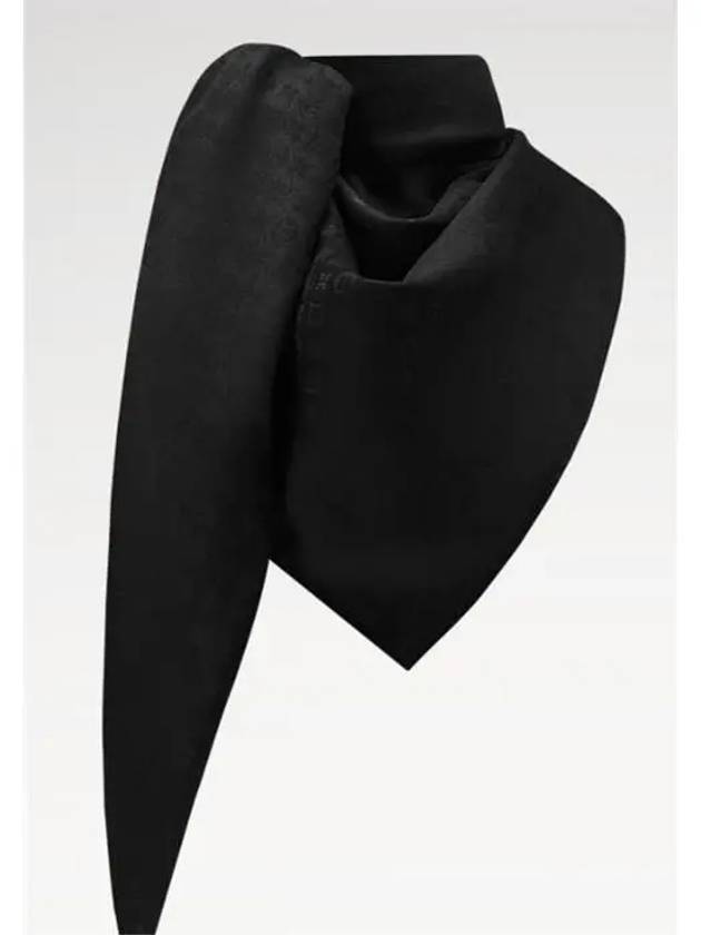 Evermore Monogram Scarf Black - LOUIS VUITTON - BALAAN 3