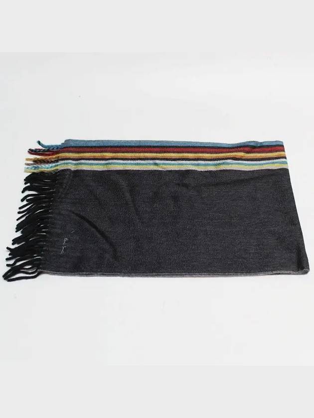 Paul Smith striped pattern scarf - PAUL SMITH - BALAAN 3