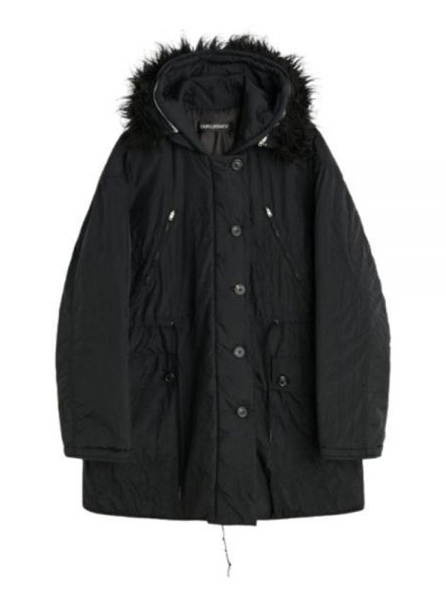 Subtle Hooded Parka Black - OUR LEGACY - BALAAN 2