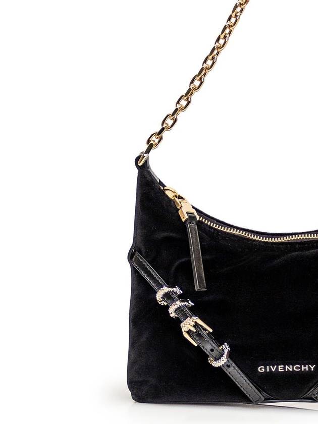 Voyou Party Shoulder Bag Black - GIVENCHY - BALAAN 6