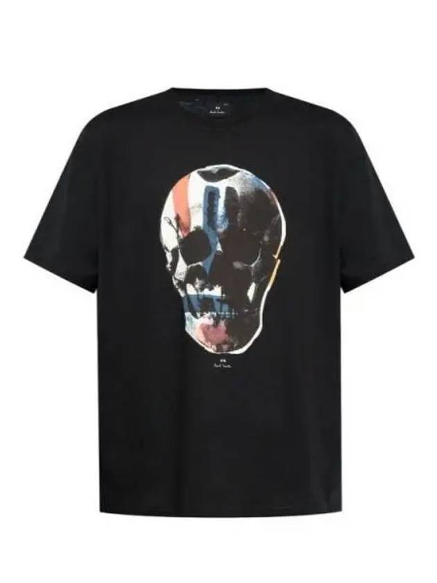 Paul Smith short sleeve t shirt M2R 011R NP4685 79 BLACK - PAUL SMITH - BALAAN 2