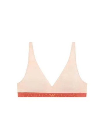 UNDERWEAR Women s Thin Logo Band Bralette Bra Skin 271269 - EMPORIO ARMANI - BALAAN 1