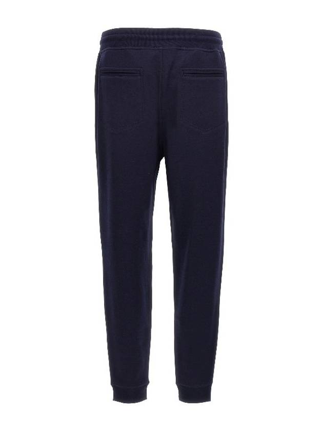 Tapered Jogger Track Pants Dark Blue - BRUNELLO CUCINELLI - BALAAN 3