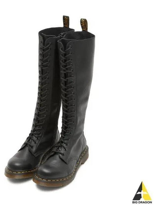 20 Hole Long Boots Black - DR. MARTENS - BALAAN 2