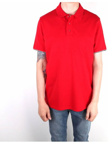 Pallogo short sleeve PK red 8A73400 - MONCLER - BALAAN 1