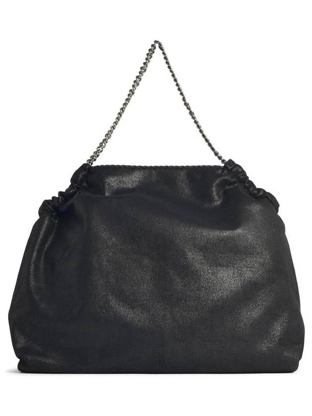 Stella McCartney 'Falabella 3 Cat' Alter Mat Black Bag - STELLA MCCARTNEY - BALAAN 3