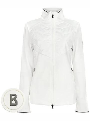 White technical zip up jumper ELISHA 81578302 753 - BOGNER - BALAAN 1