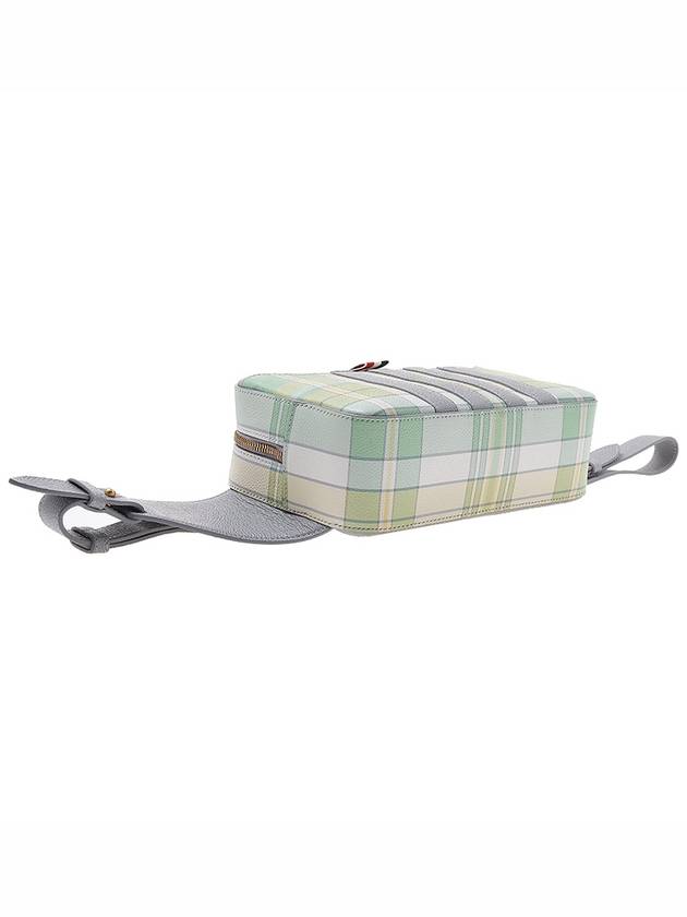 4-bar stripe belt bag light green - THOM BROWNE - BALAAN 6