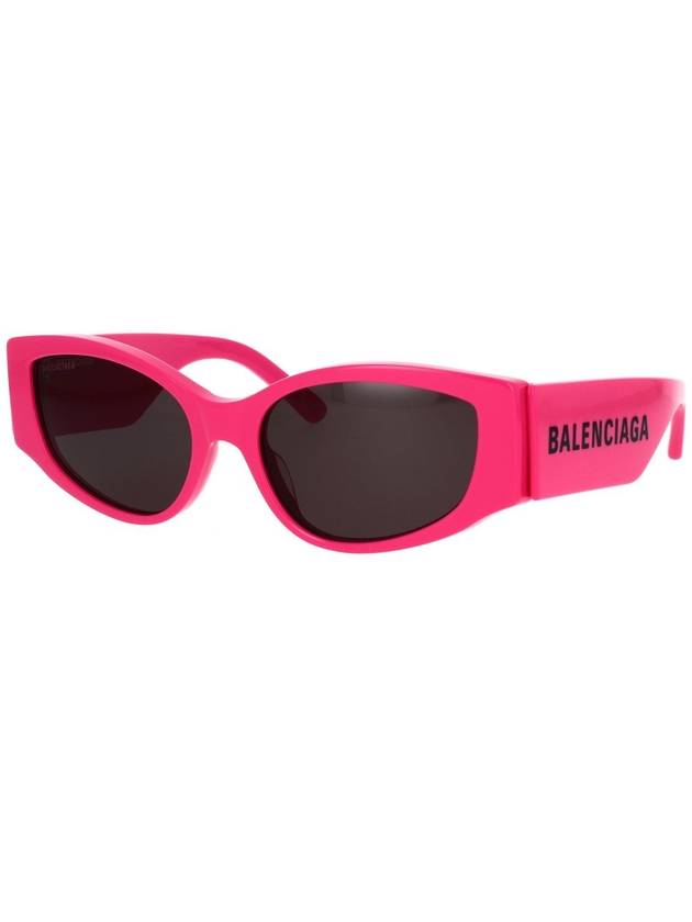 Eyewear Logo Print Rectangular Frame Sunglasses - BALENCIAGA - BALAAN 3